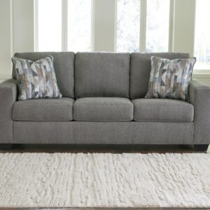 Signature Design by Ashley Deltona Casual Sofa for Living Room, Gray