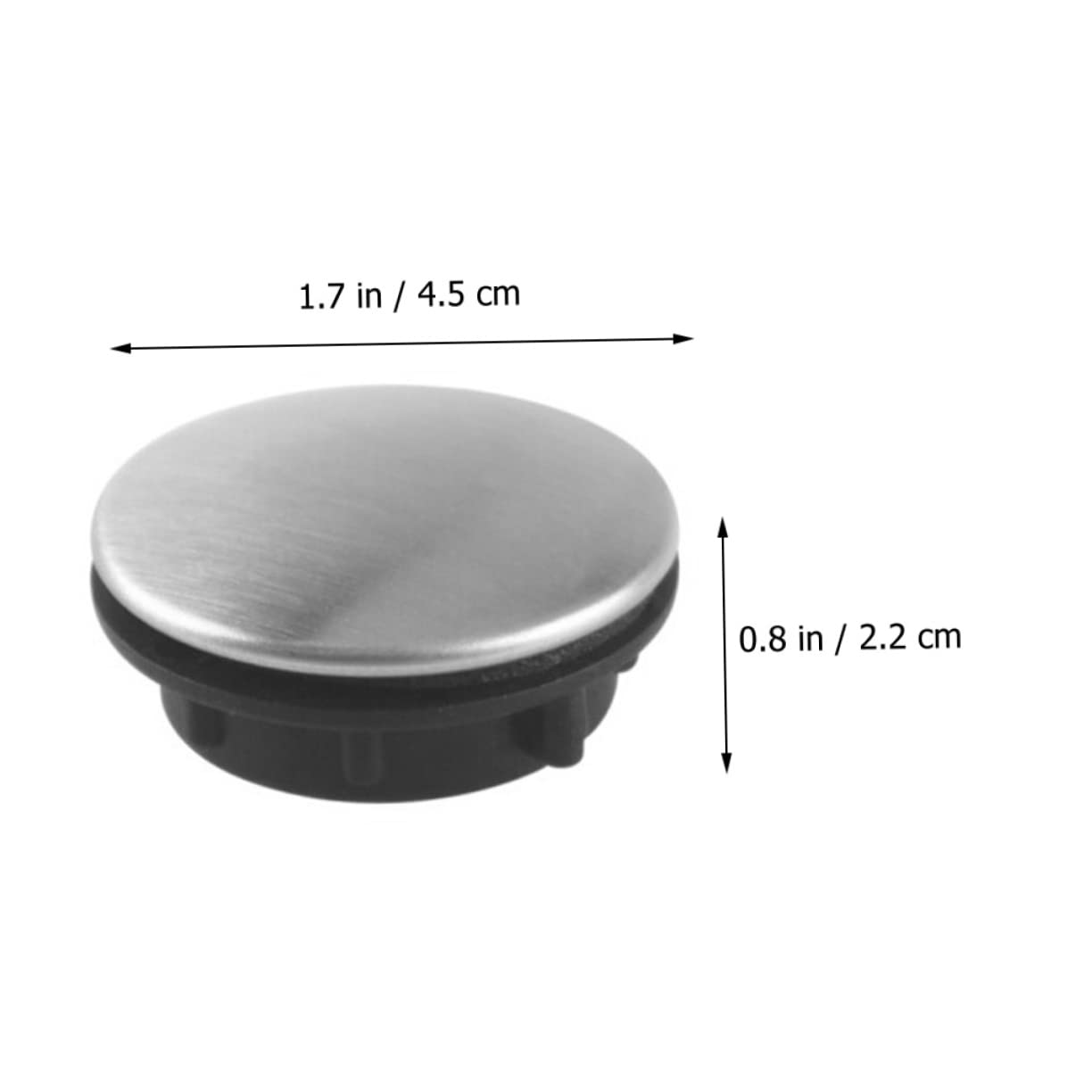 OSALADI 2pcs Faucet Cover Sink Tub Accessories for Bathtub Faucet Bathtub Faucets Faucet Hole Tap Hole Stopper Kitchen Accessories Sink Repair Kit Hole