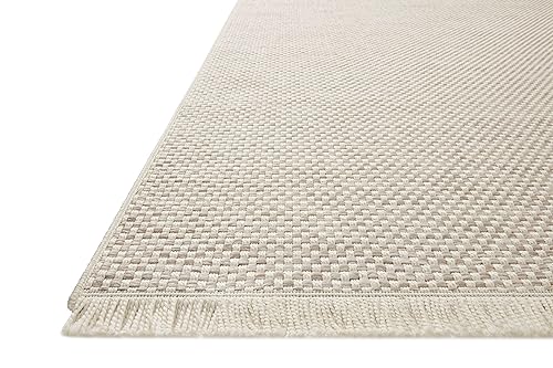 Loloi Amber Lewis x Malibu Ivory/Dove 7'-8" x 10' Area Rug