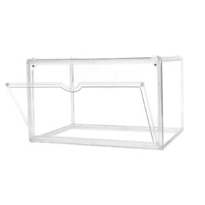 shoe boxes clear plastic stackable acrylic sneaker shoe display case transparent display case clear storage bins with lids acrylic boxes for display shoe organizer containers