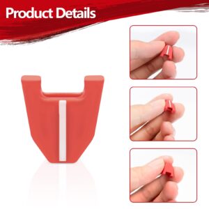 42-38-0017 No-Mar Pad Kit Fits For Milwaukee M18 2746-20 Nailer Tip Compatible with Milwaukee 18 Gauge Nailer, Set of 9, Red