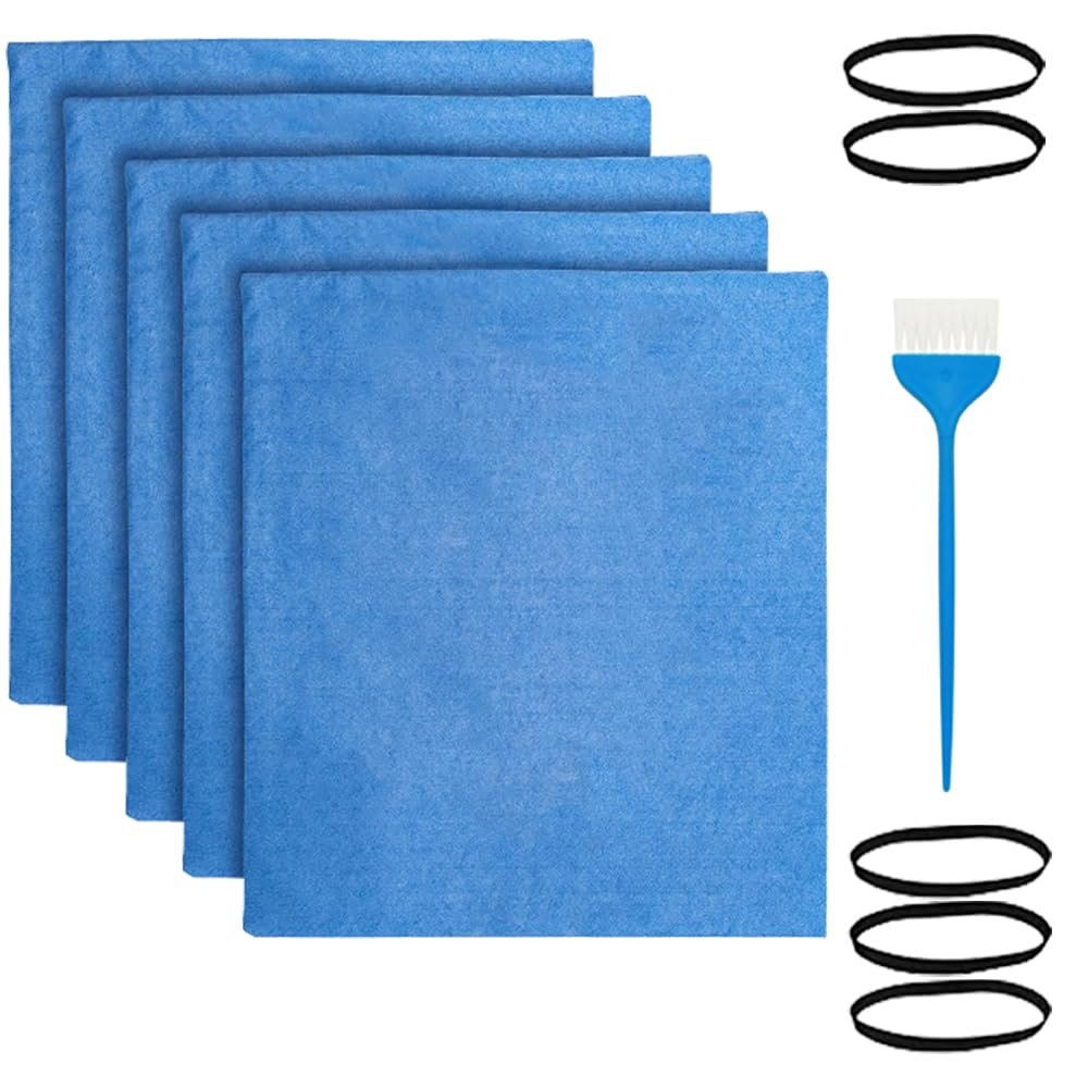 SpaceTent 5 Pack 19-1500 Blue Cloth Reusable Filters for Stanley 5 to 6 Gallon Wet/Dry Vacuums.