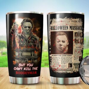 Halloween Tumbler - Horror Tumbler - Gifts For Halloween, Christmas - Horror Mug - Halloween Cup - Halloween Mug - Scary Halloween Tumbler 20oz - Horror Mug