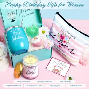 Gifts for Women Birthday Gifts for Women Happy Birthday Gift Basket for Women Birthday Gifts Ideas for Her, Mom, Mother, Sister, Female Best Friends, Coworkers, Daughter