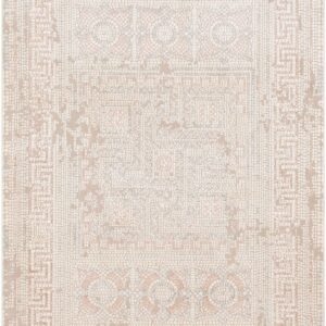 Mark&Day Area Rugs, 5x7 Herblay Global Rose Area Rug, Camel Beige Grey Carpet for Living Room, Bedroom or Kitchen (5'1" x 7'3")