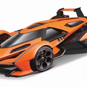 Maisto Lamborghini V12 Vision Gran Turismo Orange Metallic Special Edition 1/18 Diecast Model Car