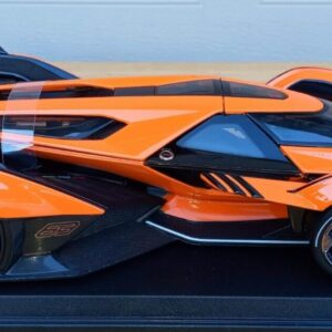 Maisto Lamborghini V12 Vision Gran Turismo Orange Metallic Special Edition 1/18 Diecast Model Car