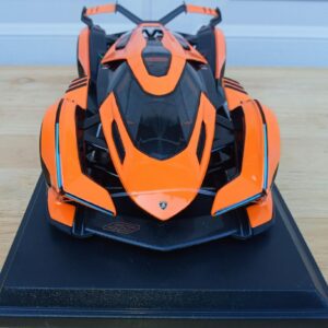 Maisto Lamborghini V12 Vision Gran Turismo Orange Metallic Special Edition 1/18 Diecast Model Car