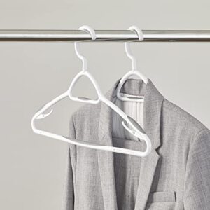 Neatfreak Set of 12 Deluxe Non Slip Clothes Hangers - Space Saving Design for Jackets, Pants, Shirts, 360 Degree Swivel Neck, Soft Grip Bars, Produced in North America