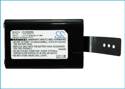 Battery Replacement for Unitech HT680 PA690 HT682 PA692, fit for 1400-900001G 1400-900005G 1400-910005G 1400-910006G