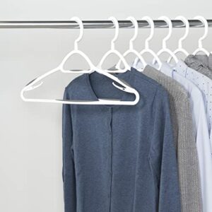 Neatfreak Set of 12 Deluxe Non Slip Clothes Hangers - Space Saving Design for Jackets, Pants, Shirts, 360 Degree Swivel Neck, Soft Grip Bars, Produced in North America