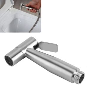 Handheld Bidet Sprayer, Portable Stainless Steel Bidet Toilet Sprayer Toilet Water Sprayer Bathroom Diaper Sprayer for Kitchen and Toilet Cleaning