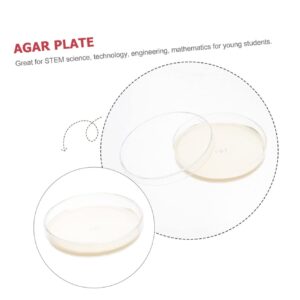 30 Pcs Nutrient Agar Plate Agar Petri Dishes for Mushrooms Tissue Culture Agar Plates Agar Plates for Experiment Dish Lab Dishes Kid Stuff Finished Product Child Specimen