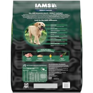 IAMS Advanced Health Mobility Support Chicken and Whole Grain Recipe Adult Dry Dog Food, 36 lb. Bag