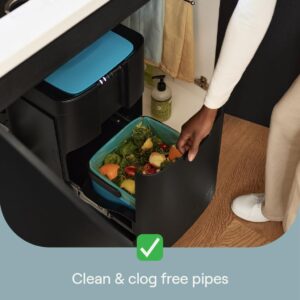 Sepura | World's First Septic-Safe Composting Garbage Disposal with Continuous Feed, Anti-Jam Disposal, and Carbon Filter Enabled Odorless Compost Bin (Sepura Unit)