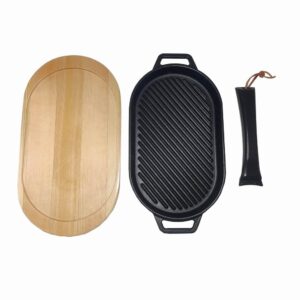 Pizza Cast Iron Grill Pan Suitable for most pizza ovens-griddle and grills