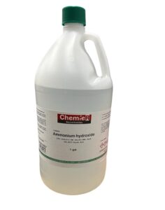 ammonium hydroxide 29% - acs reagent grade - 1 gallon (via ground shipping only)