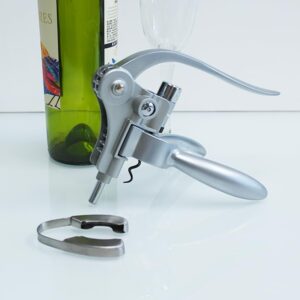 Lutong Wine Opener Set, Including Corkscrew, Foil Cutter, Opener Stand Wine Bottle Opener,Wine Corkscrew Set,Wine Opener Kit.