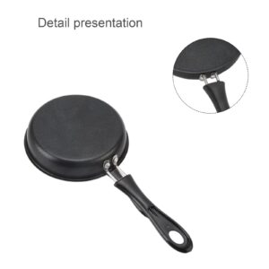 Rehomy Mini Nonstick Egg & Omelet Pan – 4.7” Single Serve Frying Pan/Skillet, Diamond Infused, Multipurpose Pan Designed for Eggs, Pancakes, Dishwasher Safe (4.7 Inch/12CM)