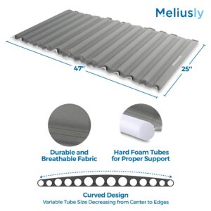 Meliusly® Sagging Mattress Support Pad (47x25'' - Medium) Patent Pending Mattress Firming Pad to Make Mattress Firmer - Saggy Bed Mattress Sag Support Board - Sinking Mattress Fix Firm Insert