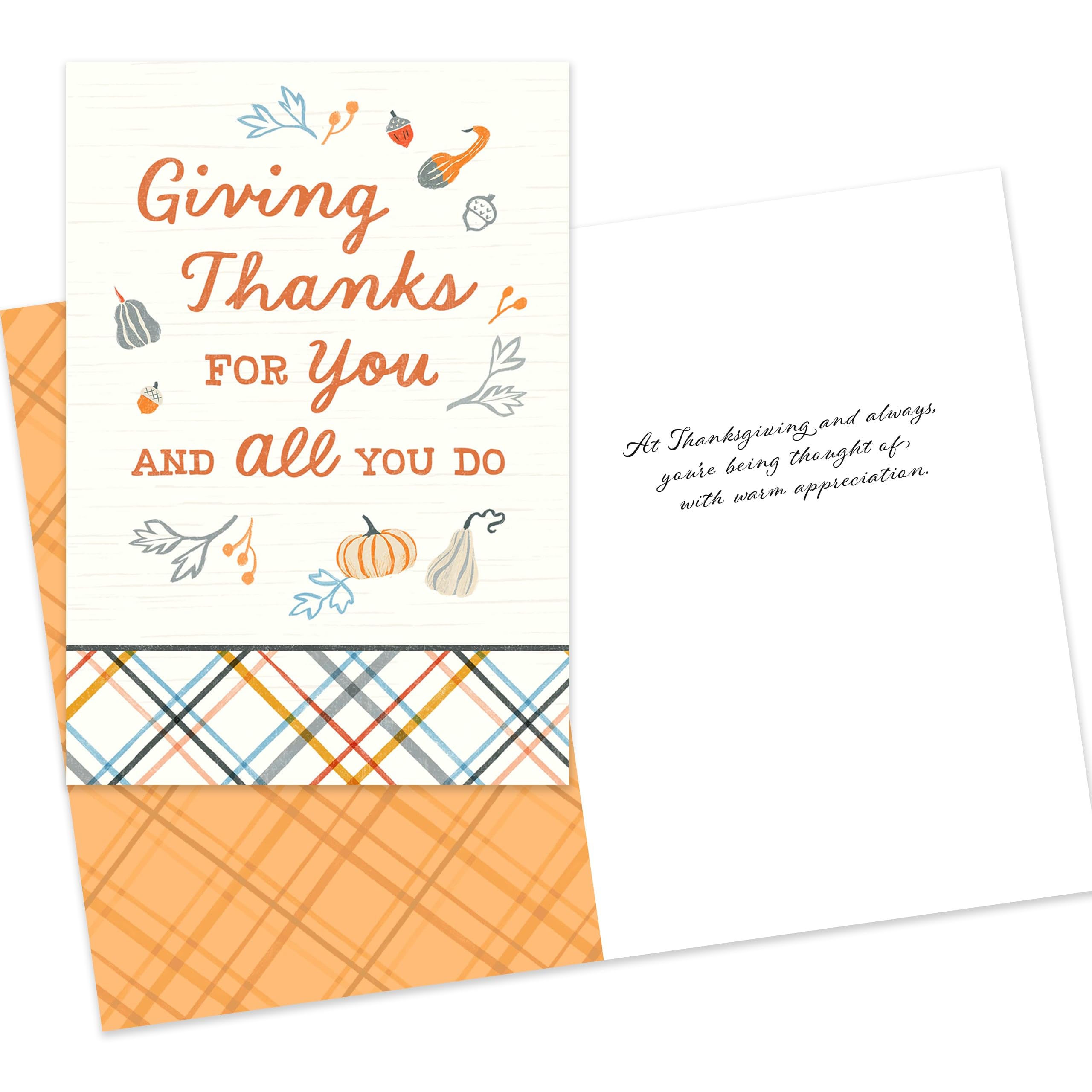 Hallmark Business 25 Pack Bulk Assorted Employee Thanksgiving Cards (Appreciation)