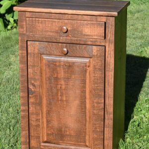 ZUMAHA Trash can | Rustic Special Walnut | Kitchen Trash can Cabinet