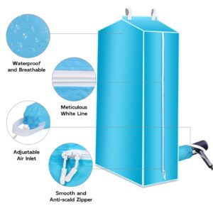 BobBros Portable Clothes Dryer Bag, Fast Drying Solution for Travel, Hotel, Apartment, and Dorms, Foldable & Water Resistant, Lightweight Quick Drying Bag (Without Dryer)