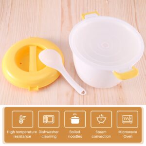 TAMOSH Portable Microwave Oven Rice Cooker Multifunctional Steamer 2800Ml Insulation Lunch Box Steaming Utensils for Microwave