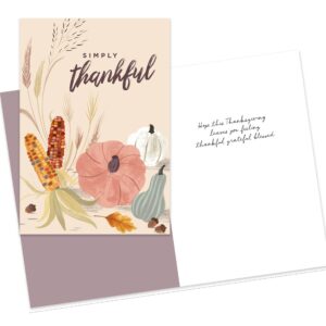 Hallmark Business 25 Pack Bulk Assorted Thanksgiving Cards (Appreciation & Thanks) for Customers