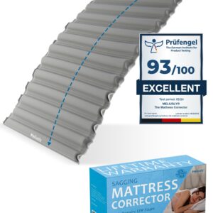 Meliusly® Sagging Mattress Support Pad (47x25'' - Medium) Patent Pending Mattress Firming Pad to Make Mattress Firmer - Saggy Bed Mattress Sag Support Board - Sinking Mattress Fix Firm Insert