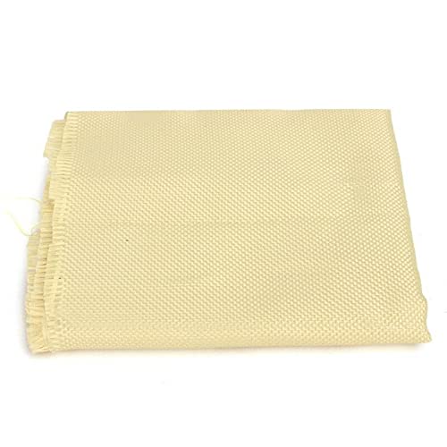 GatherTOOL 200gsm Fabric Woven Aramid Fiber Cloth Plain 100cm/39.4'' Width Yellow 100 * 30cm