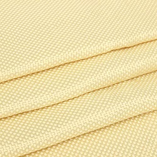 GatherTOOL 200gsm Fabric Woven Aramid Fiber Cloth Plain 100cm/39.4'' Width Yellow 100 * 30cm