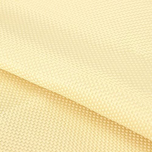 GatherTOOL 200gsm Fabric Woven Aramid Fiber Cloth Plain 100cm/39.4'' Width Yellow 100 * 30cm