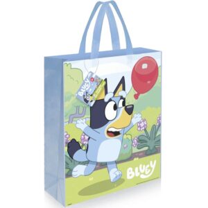 unique multi-color plastic tote bag - 13 inch x 11 inch (1 pc.)