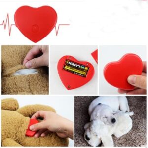 SZENSITE Replacement Heartbeat Box Heartbeat Simulator Box for Puppy Dogs Cats Toy Pets Toys Reborn Doll Anxiety Calming Training Behavioral Aid Sleep No Plush Toy