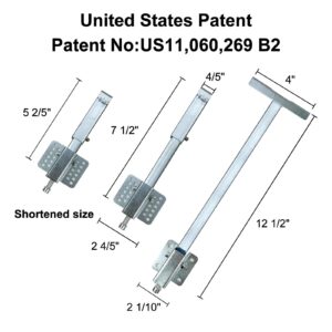 Undermount Sink Brackets,Undermount Sink Clips, Sink Repair Kit,Repair Dropped Sink, Galvanized Steel and Rust Resistant （Patent）