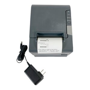 epson tm-t88v m244a pos compact thermal receipt printer usb serial, bundle with ac adapter