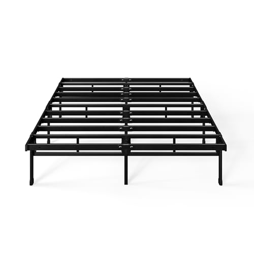 Zinus Justin 14 Inch Easy to Assemble Mattress Foundation, Steel Support, No Box Spring Needed, Full