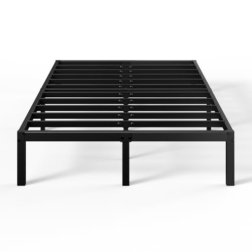 ZINUS 14 Inch Elias Metal Platform Bed Frame, Steel Support, No Box Spring Needed, Easy Assembly, Queen