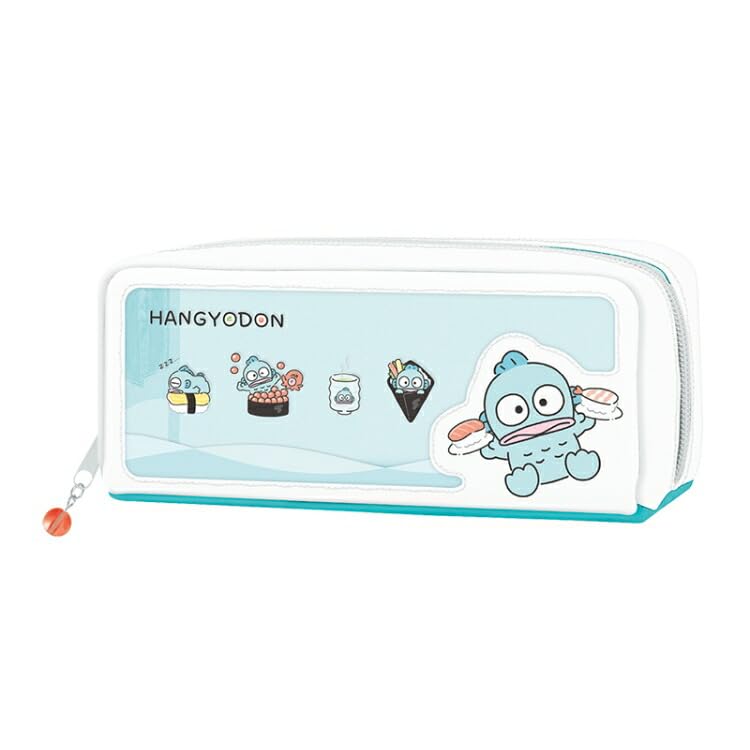 クラックス(CRUX) Klux 184317 Hangyodon Box Pen Case, Sushi Sanrio, Pen Pouch, Fudebako