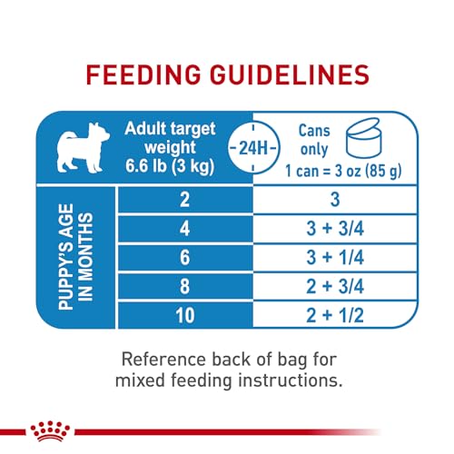 Royal Canin Size Health Nutrition X-Small Puppy Thin Slices in Gravy Wet Dog Food, 3 oz can 12-Pack