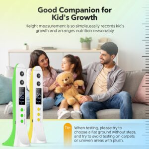 Portable Ultrasound Body Height Stadiometer - Handheld Cordless Height Measurement Device for Children and Adults with Temperature Display decor 30cm-220cm / 11.8in-86.6in