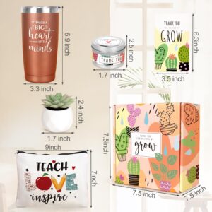 Teacher Appreciation Gifts,20 OZ Wine Tumbler Gifts for Women,Teacher Christmas Gifts,Unique Gifts Ideas from Students,Thank You Gifts Box for New Teachers,Graduation Gifts