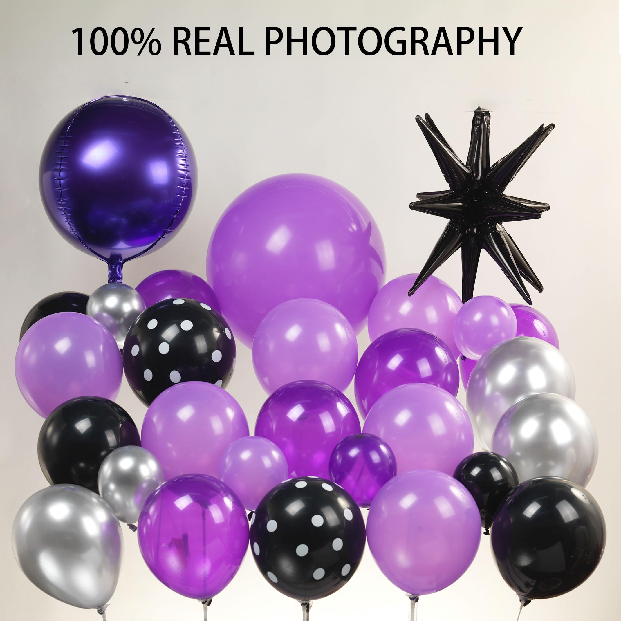 TV series fans Birthday Decoration 127Ppcs with large star balloons for women 21/30th Birthday anniversary graduation Prom Party Anniversary Dance Party Backdrop Halloween