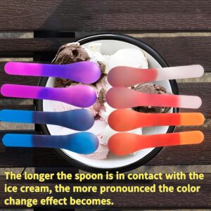 28 Color-Changing Spoons-Ice Cream Spoons-Dessert Pudding Spoons-Birthday Celebration Spoons-Great for Parties-Reusable-Individually Wrapped!