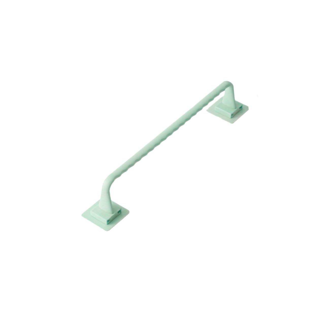 DOITOOL Punch Towel Rack 2pcs Towel Storage Rack Towel Rack Bathroom Accessories Towel Kitchen Supplies Light Green Punch Rack Towel Holder Bath Towel Rod Bedroom Towel Holder