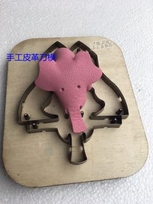 Elephant cow bear wolf hippo abstract animal knife - (Color: Elephant)