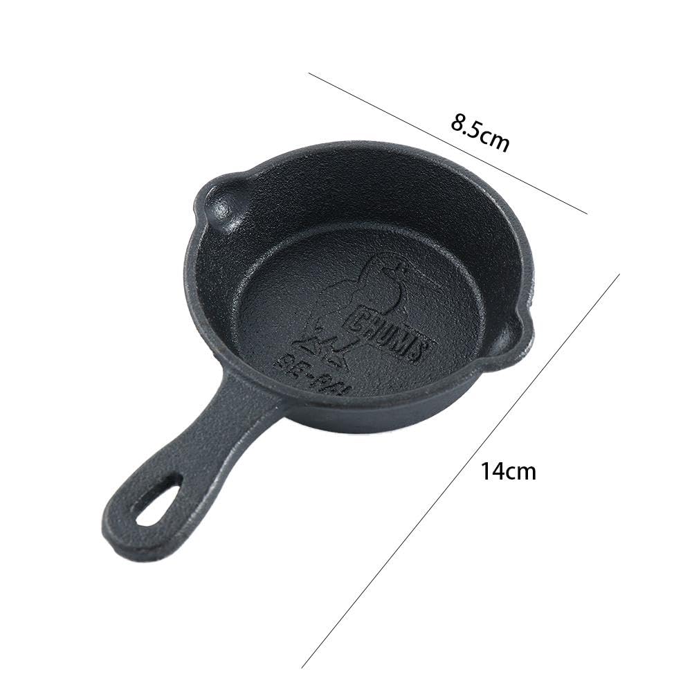 3.35 Inch Cast Iron Skillet, Frying Pan, Egg Frying Pots, Mini Cast Iron Skillet, for Kitchen Cooking Tool Barbecue