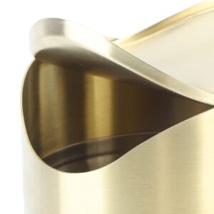 Mini Countertop Trash Can, Stainless Steel Desktop Trash Cans Swing Lid Trash Cans Gold Countertop Trash Bins for Home