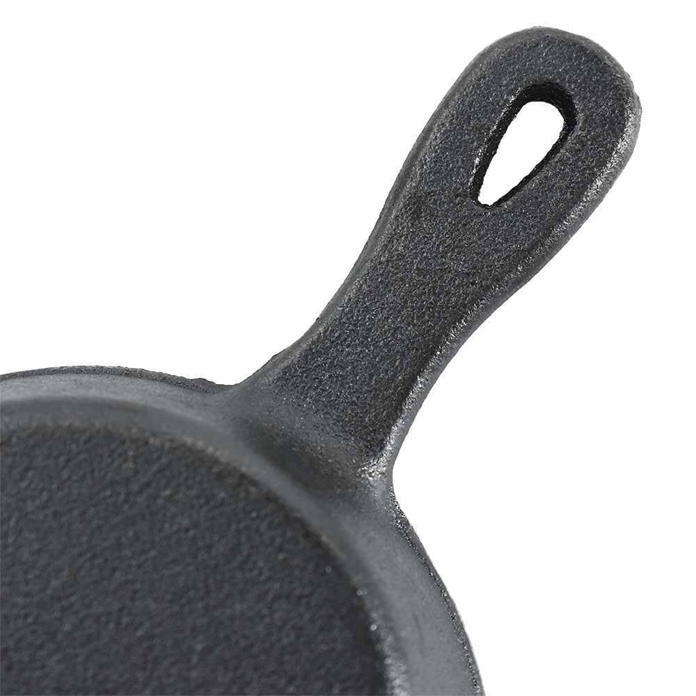 3.35 Inch Cast Iron Skillet, Frying Pan, Egg Frying Pots, Mini Cast Iron Skillet, for Kitchen Cooking Tool Barbecue